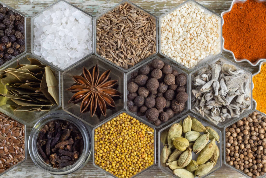 Spices - The tastes of Herbs and Foods